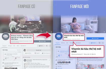 AVISURE MAMA - THÔNG BÁO BẢO TRÌ VÀ THAY ĐỔI TÊN PAGE